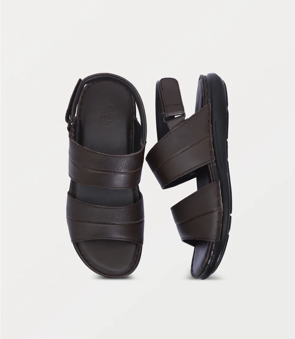 Men Sandal-ESPRESSO - Image 4