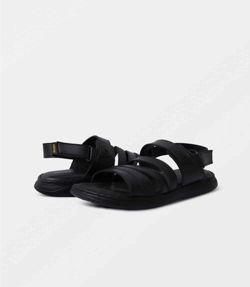 Men Sandal-BLACK - Image 3