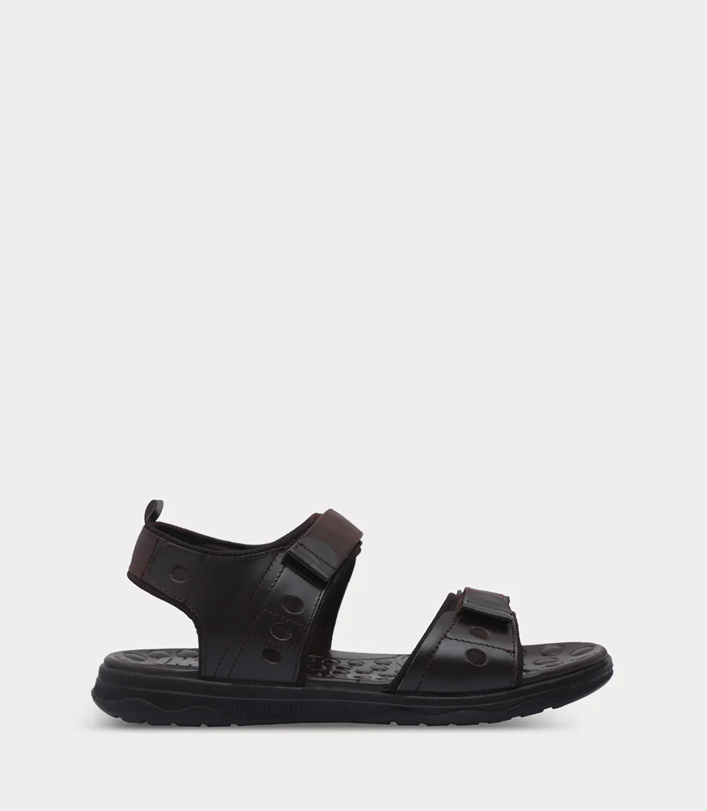 Men Sandal-BROWN