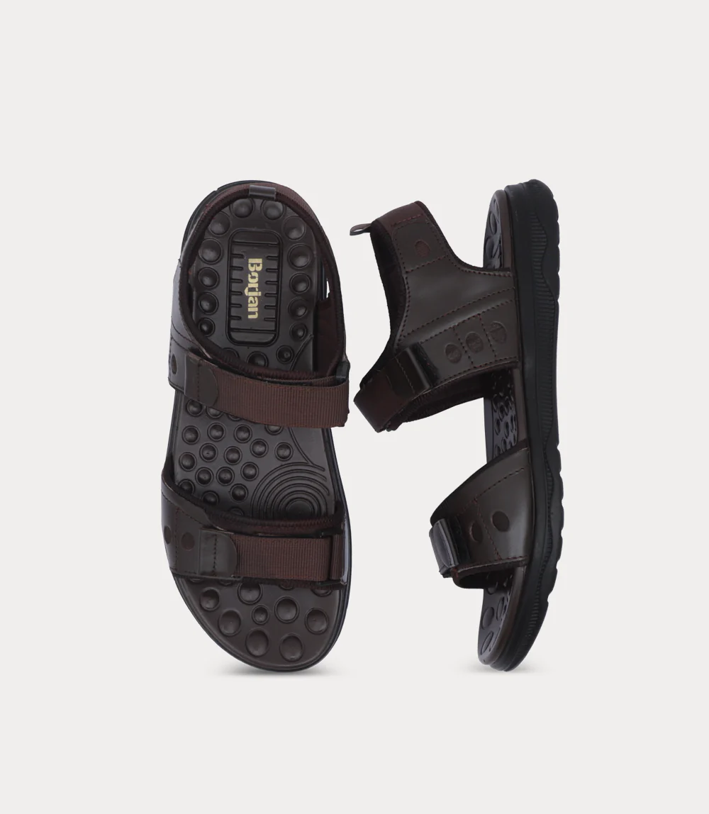 Men Sandal-BROWN - Image 4