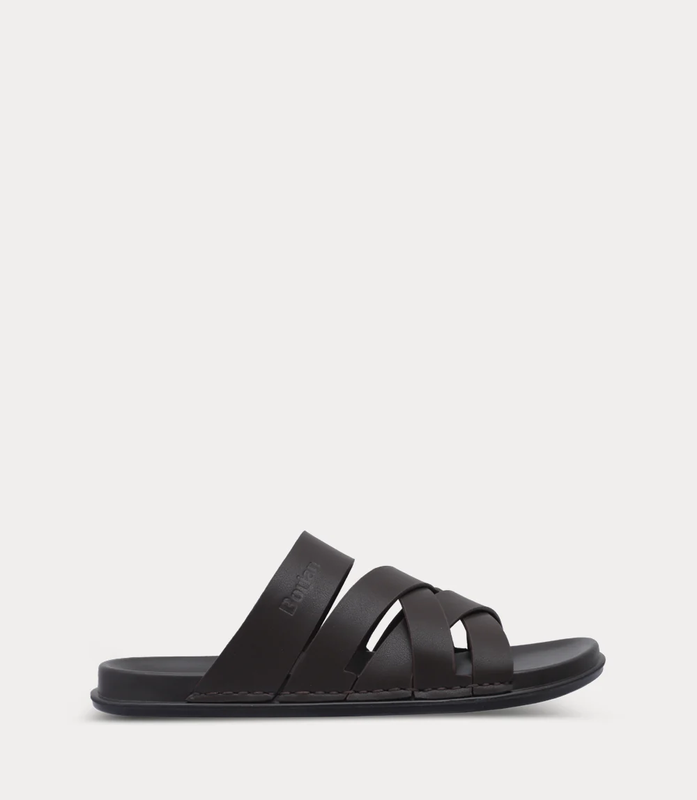 Men Slipper-BROWN