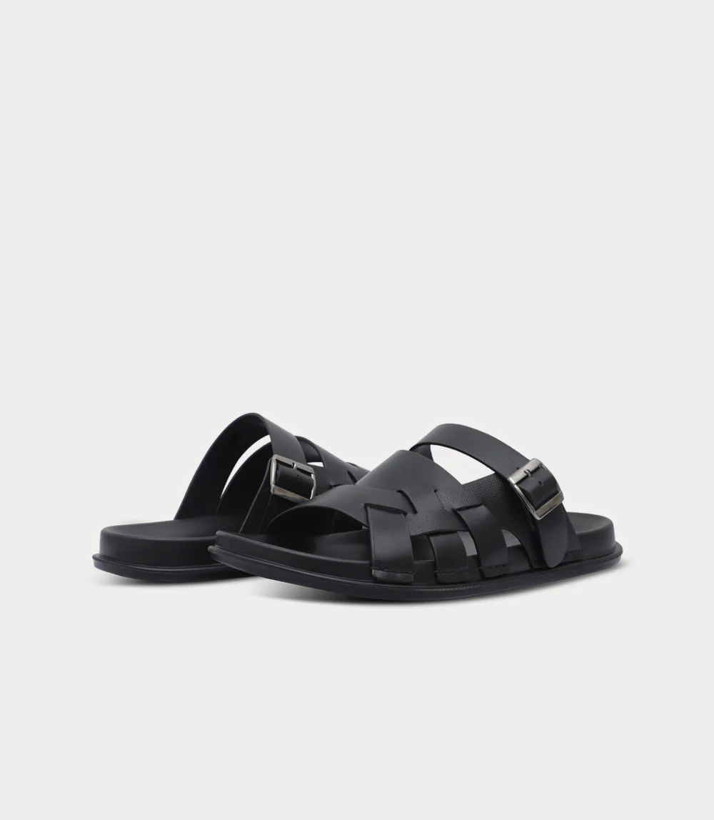 Men Slipper-BLACK - Image 3