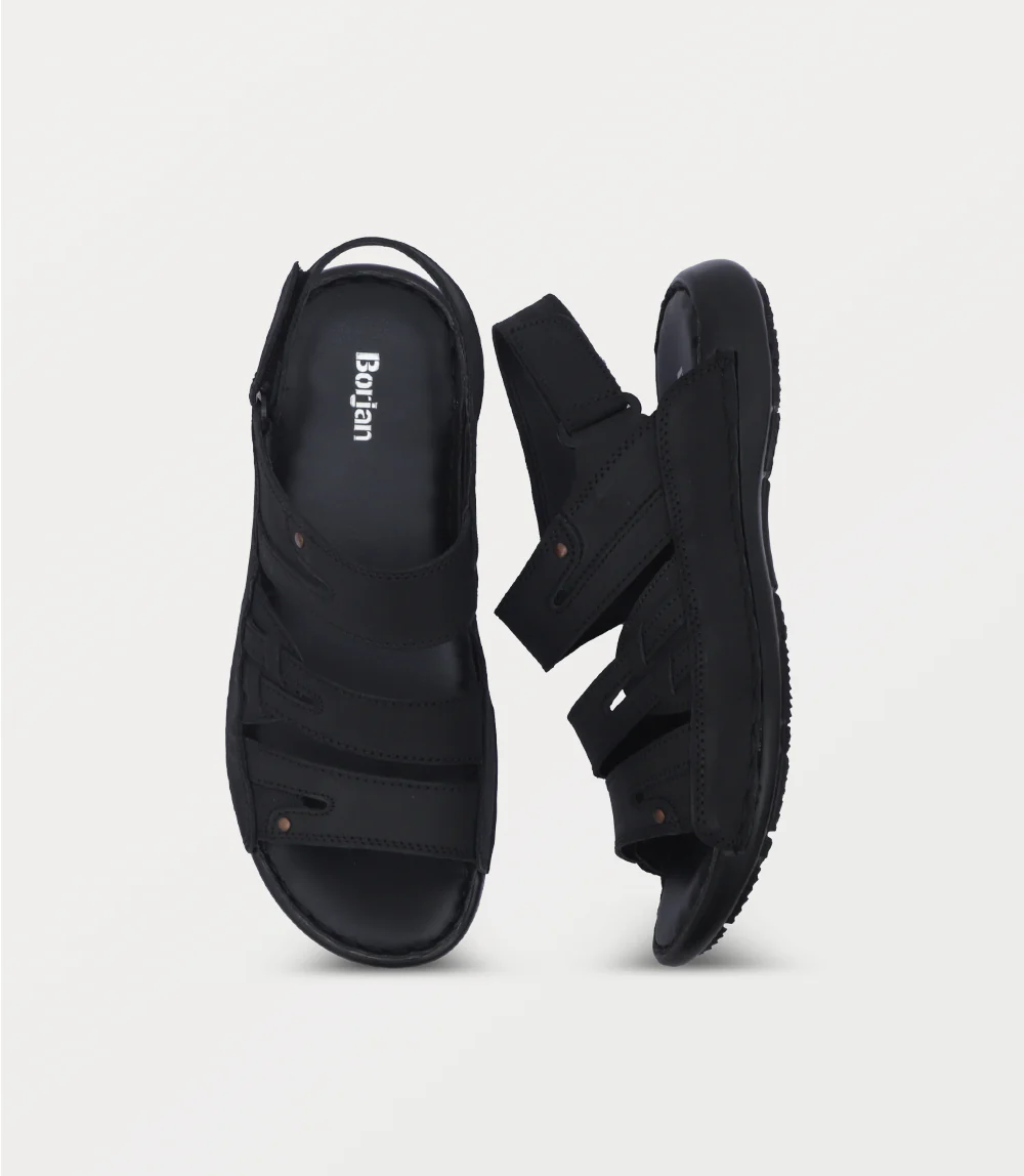 Men Sandal-BLACK - Image 4