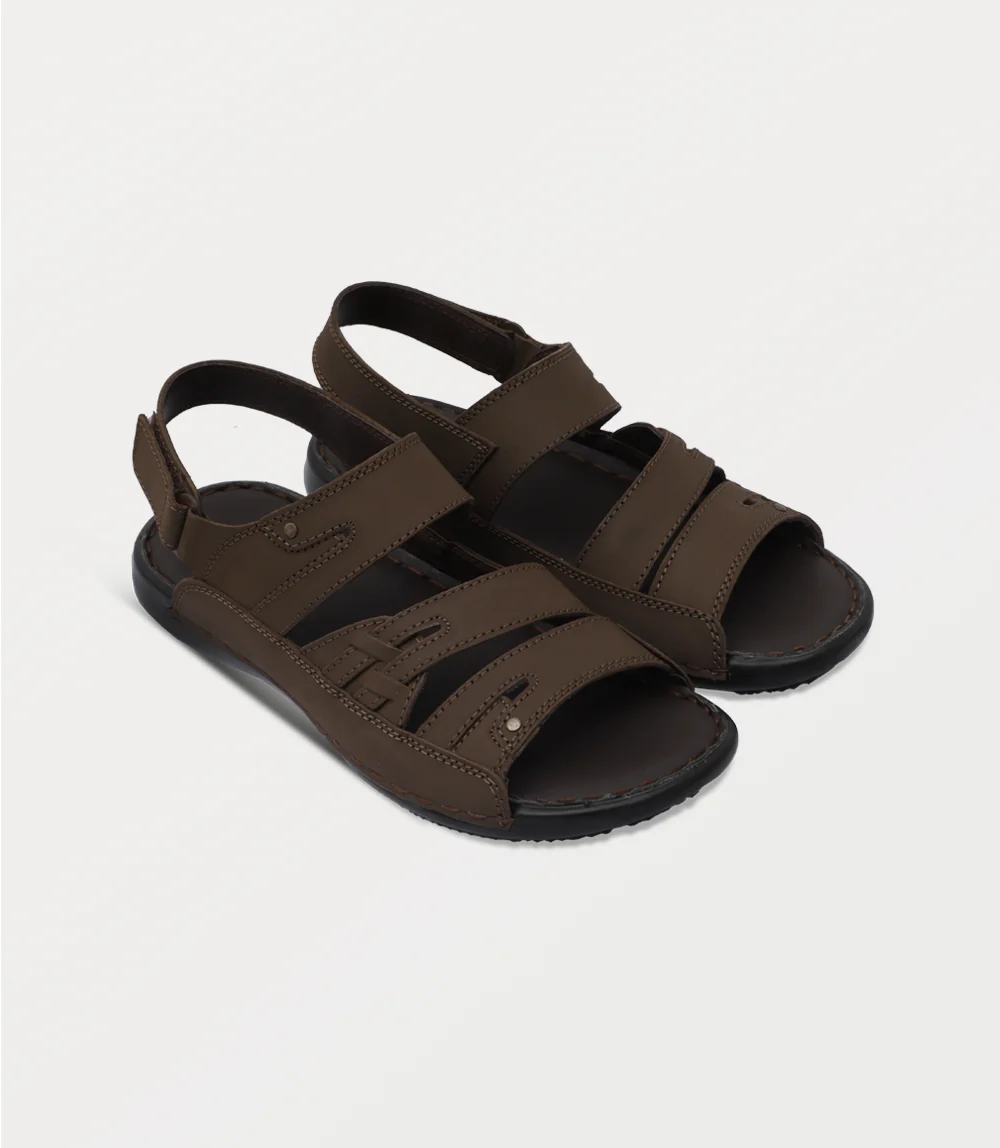 Men Sandal-BROWN - Image 2
