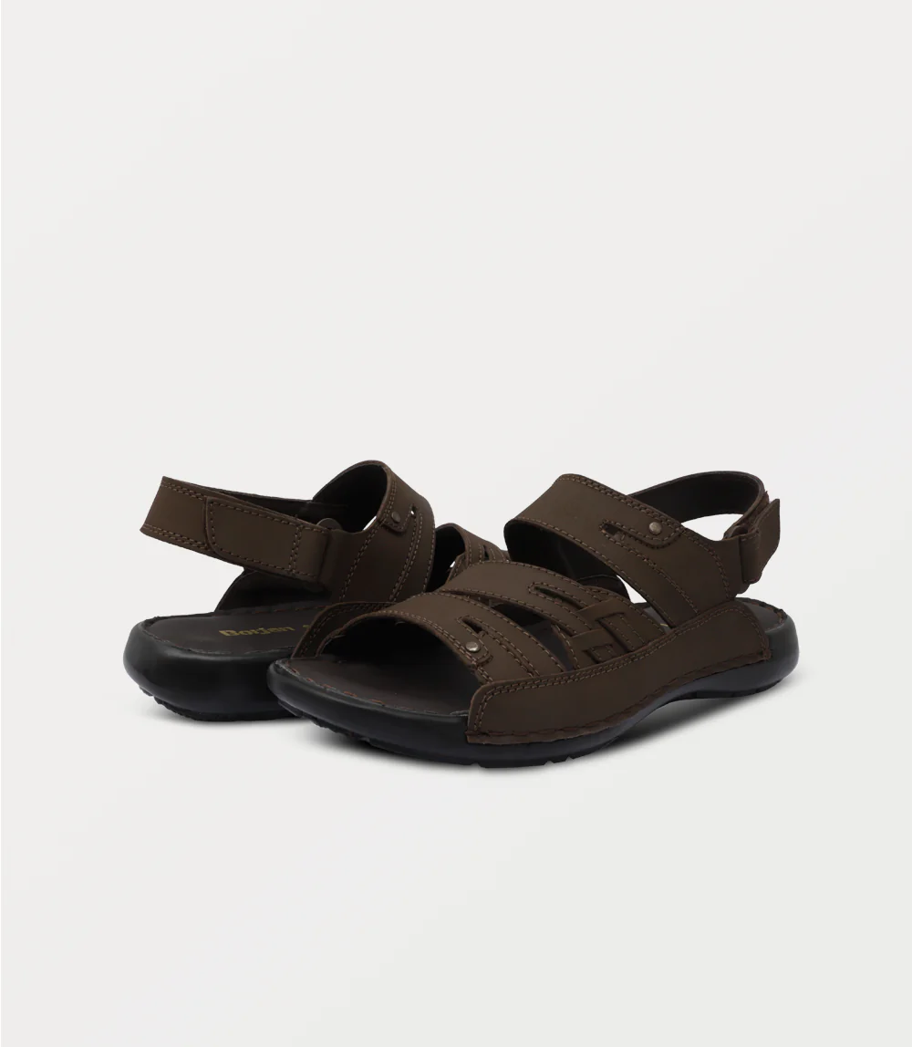 Men Sandal-BROWN - Image 3