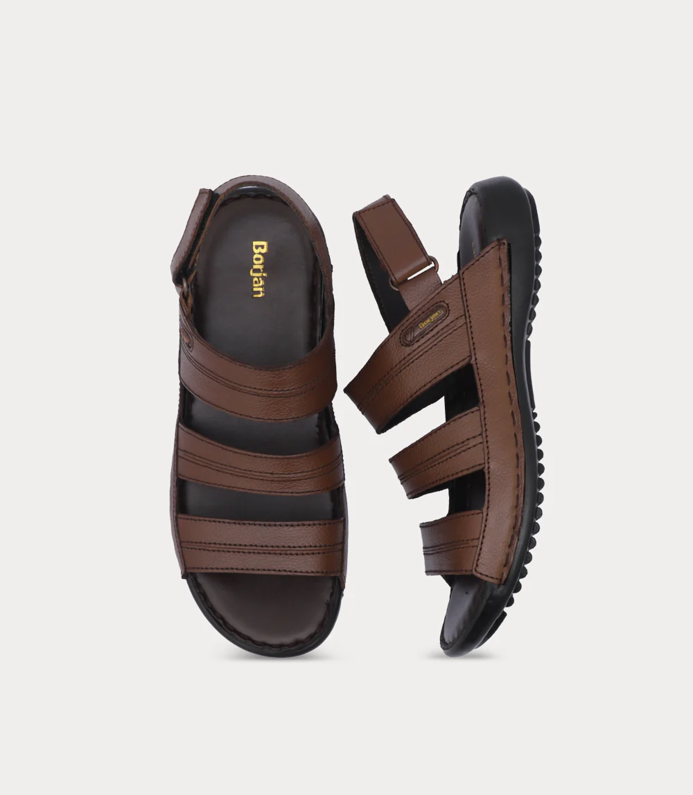 Men Sandal-BROWN - Image 4