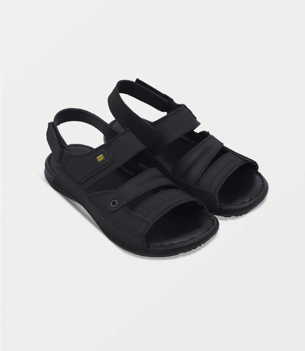 Men Sandal-BLACK - Image 2