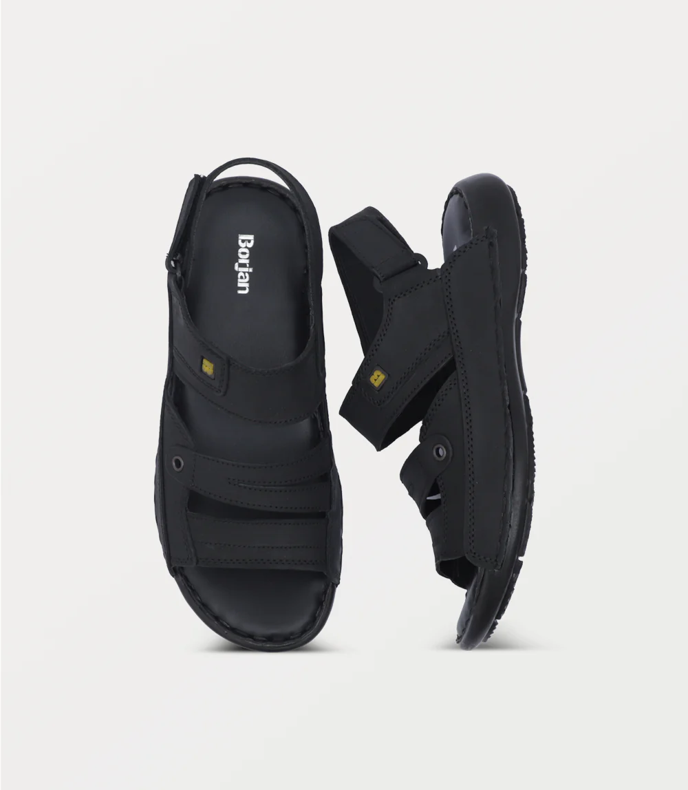 Men Sandal-BLACK - Image 4