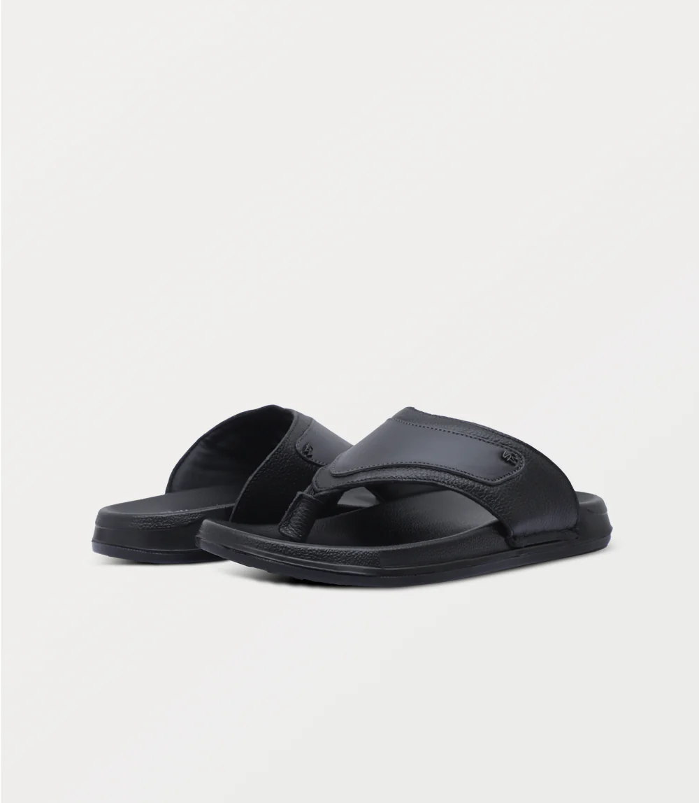 Men Chappal-GREY/BLACK - Image 3