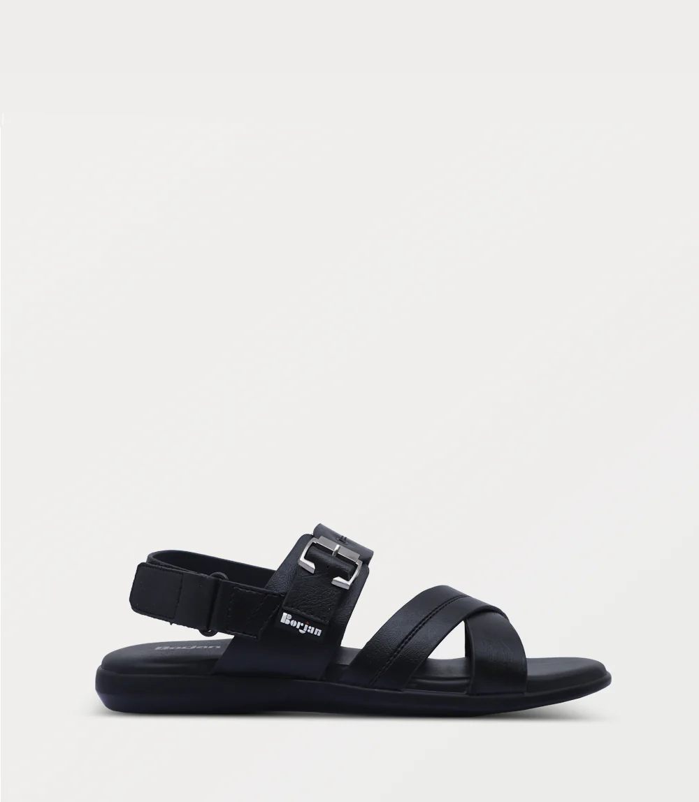 Men Sandal-BLACK