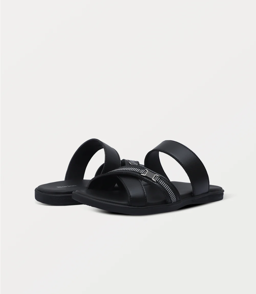 Men Slipper-BLACK - Image 3