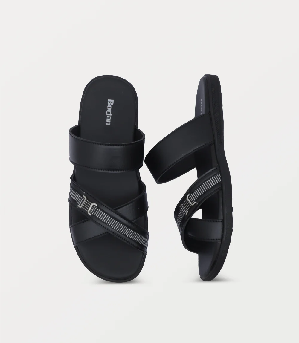 Men Slipper-BLACK - Image 4