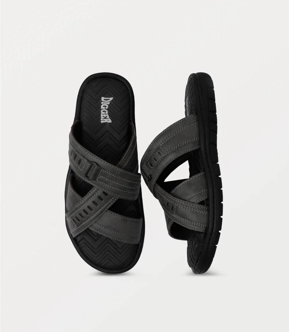Men Slipper-GREY - Image 4