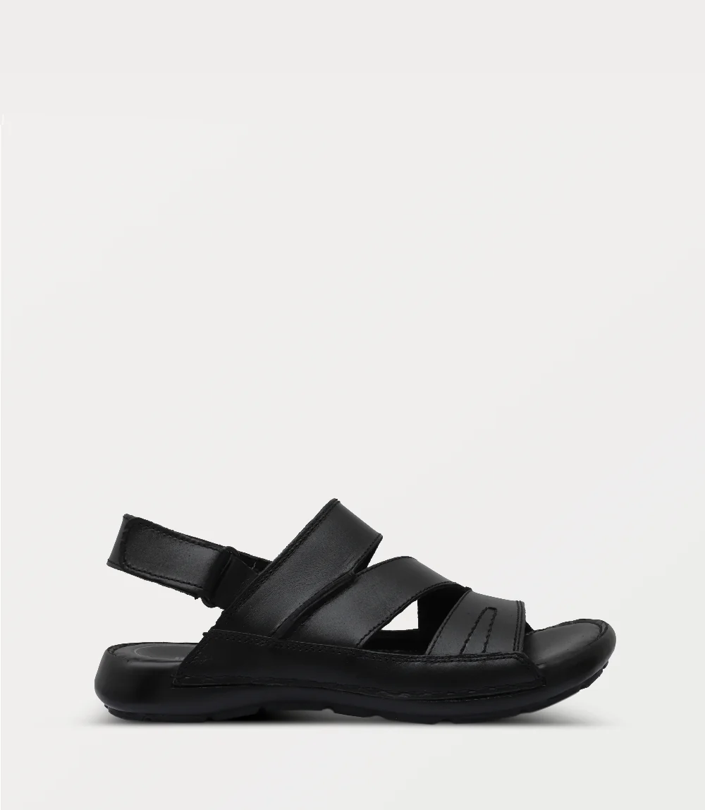 Men Sandal-BLACK