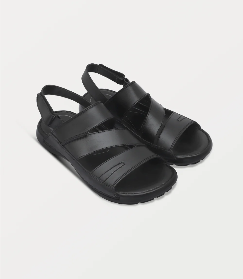 Men Sandal-BLACK - Image 2