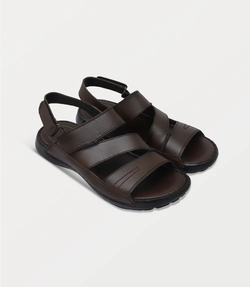 Men Sandal-BROWN - Image 2