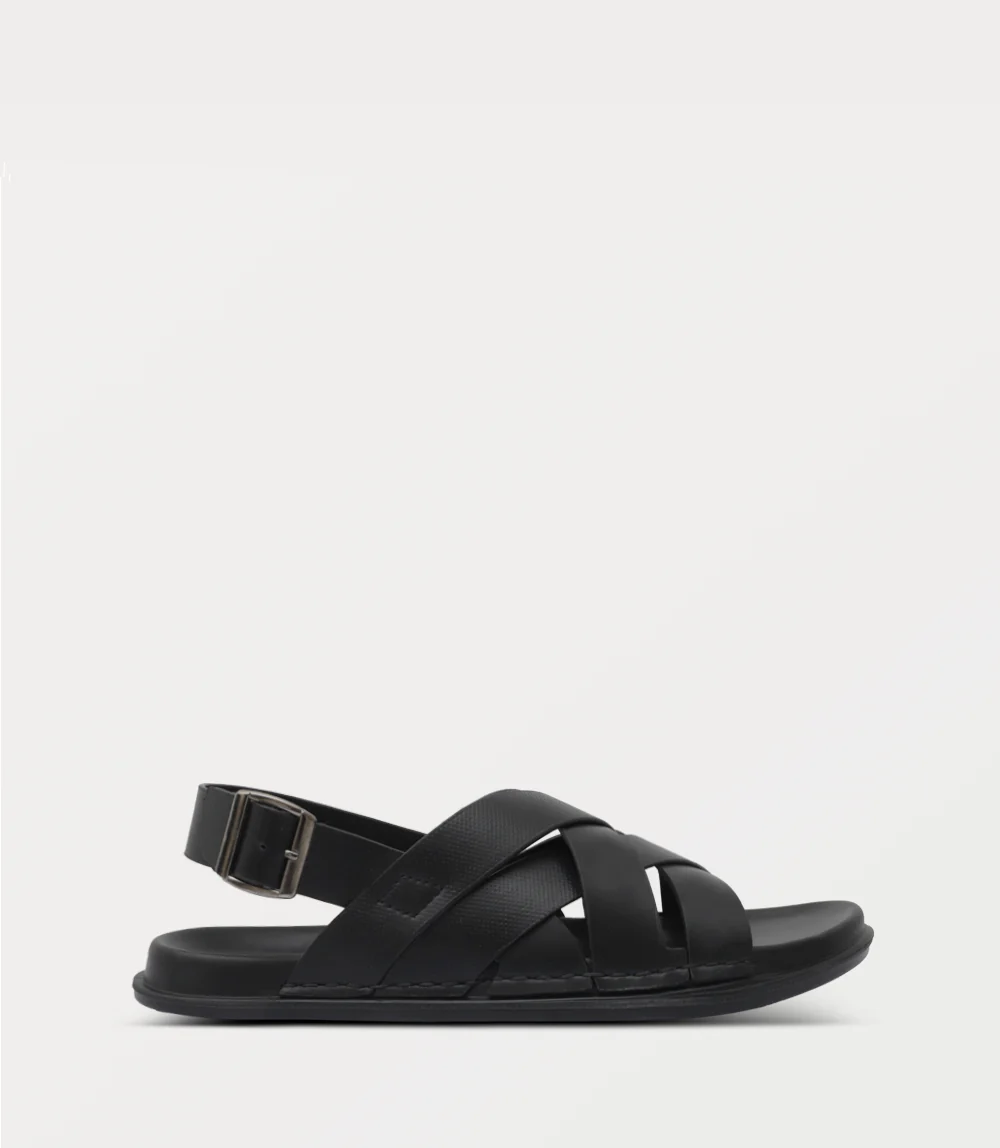 Men Sandal-BLACK