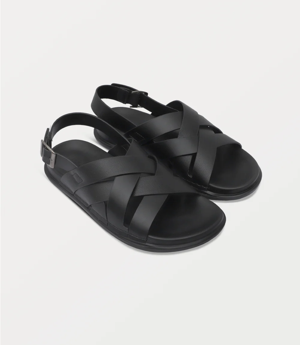 Men Sandal-BLACK - Image 2