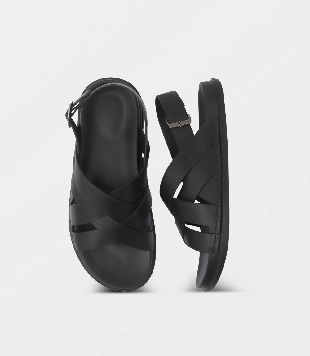 Men Sandal-BLACK - Image 4