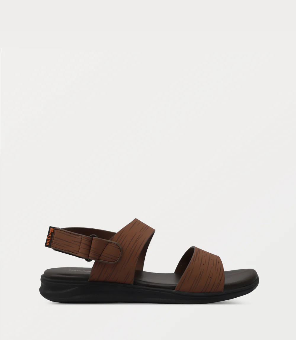 Men Sandal-BROWN