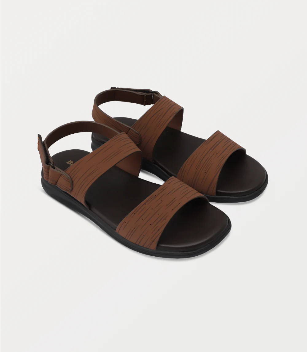 Men Sandal-BROWN - Image 2