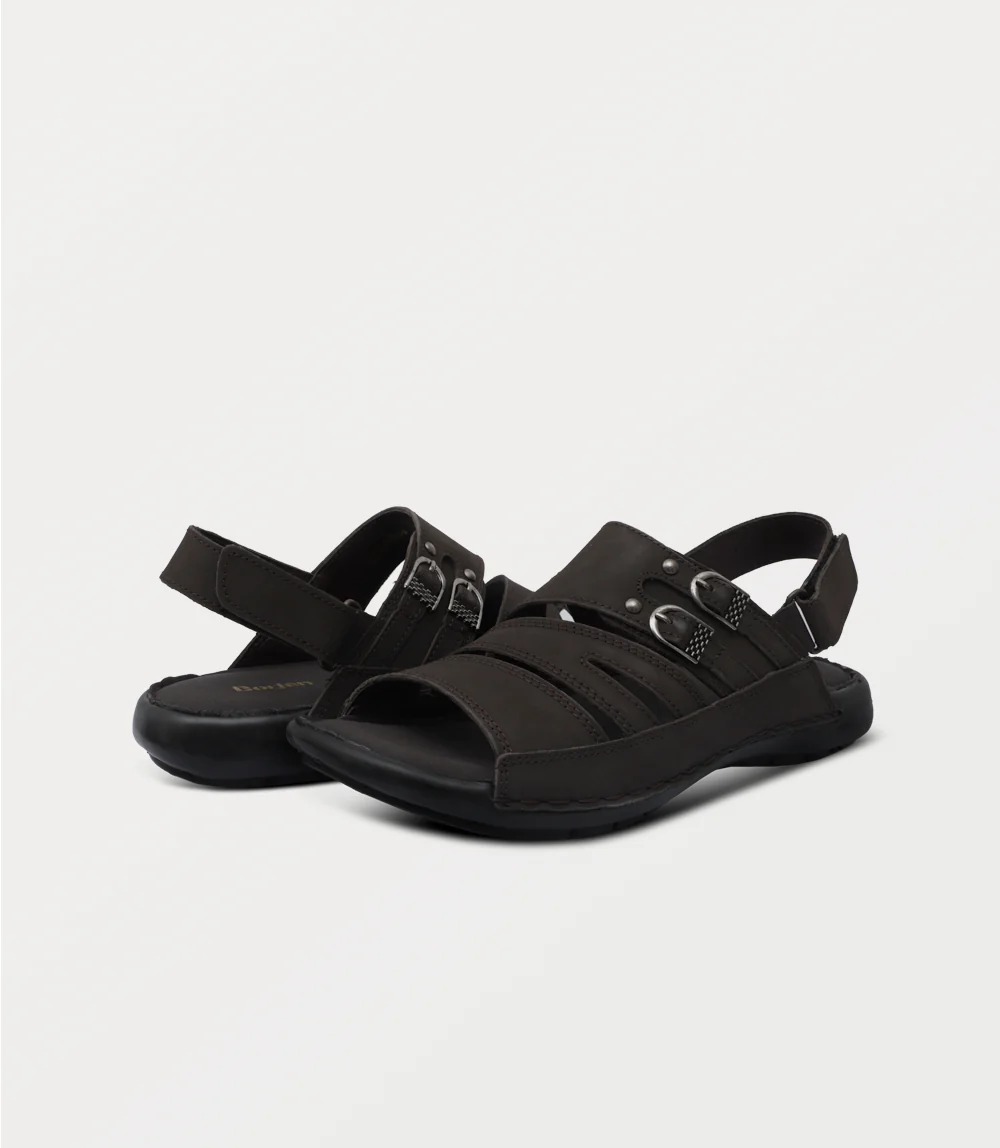 Men Sandal-ESPRESSO - Image 3