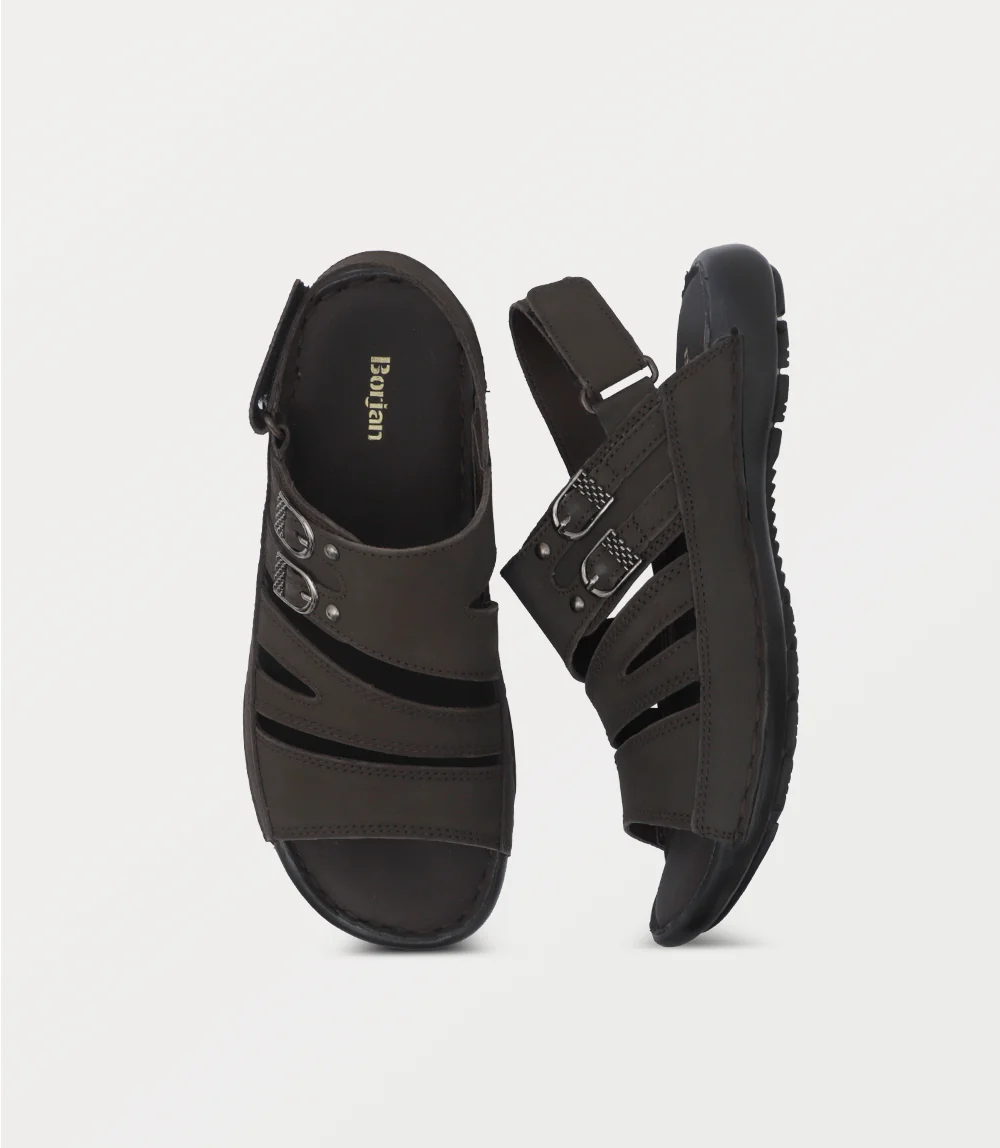 Men Sandal-ESPRESSO - Image 4