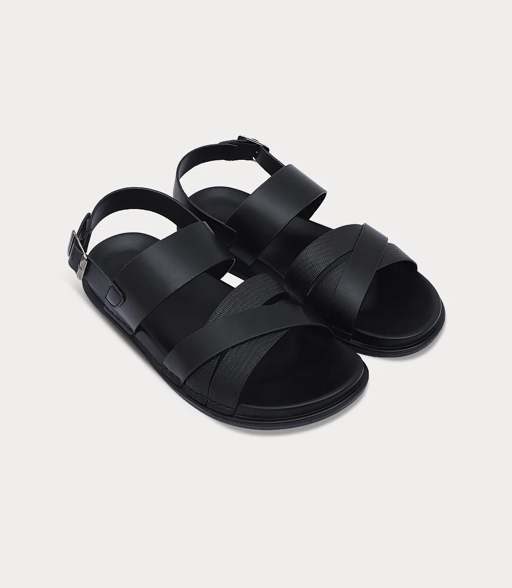 Men Sandal-BLACK - Image 2