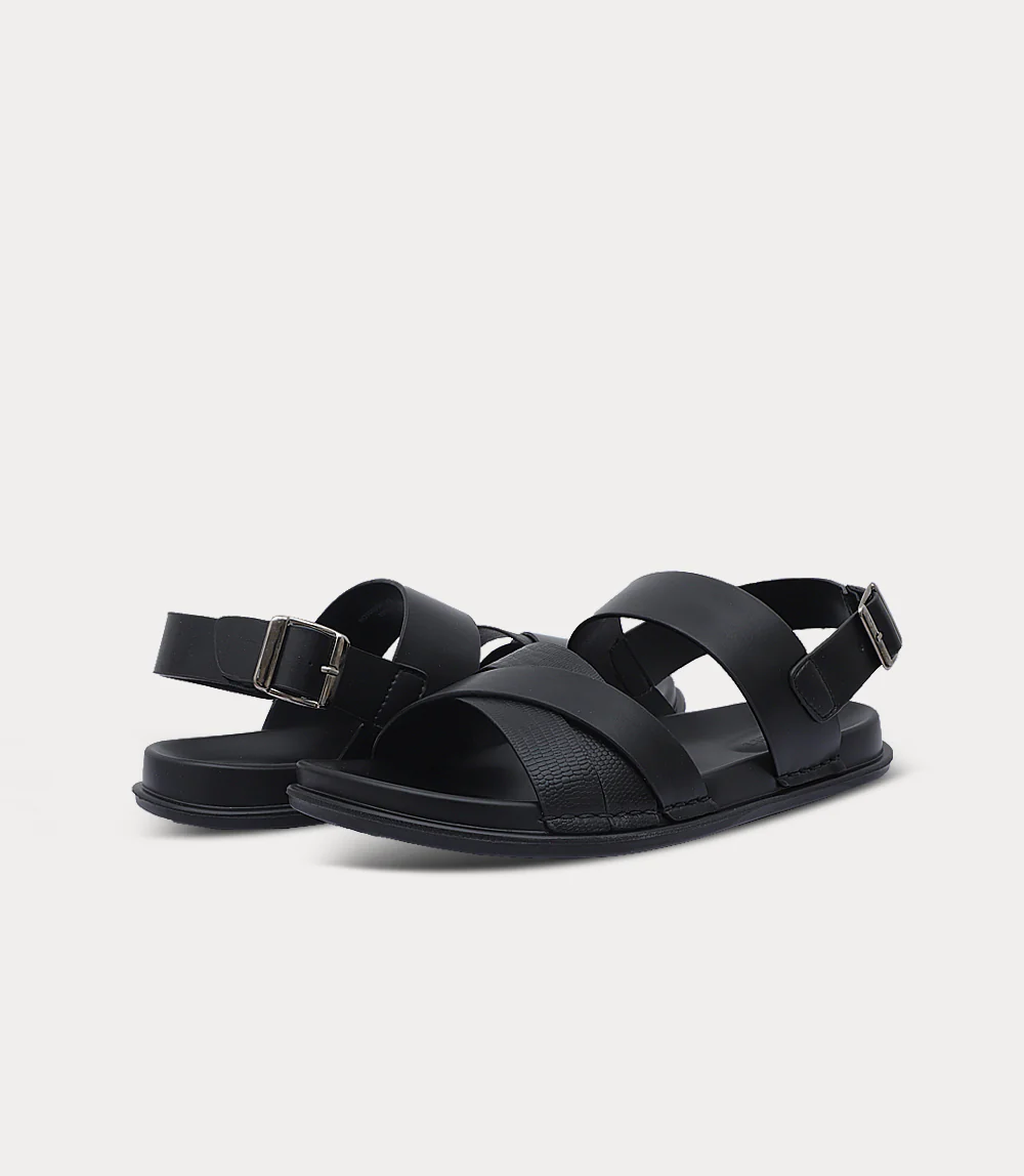 Men Sandal-BLACK - Image 3