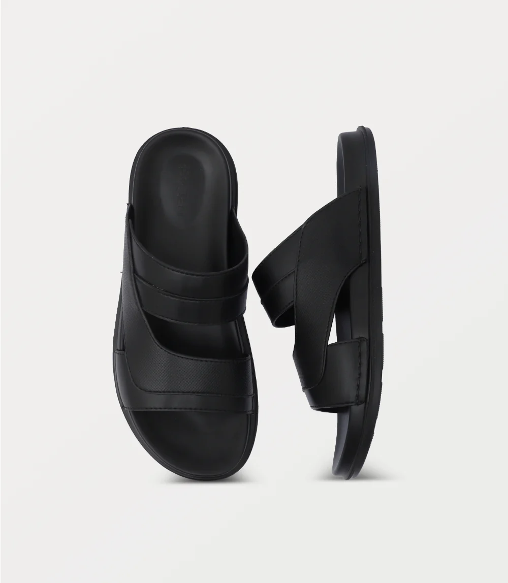 Men Slipper-BLACK - Image 4