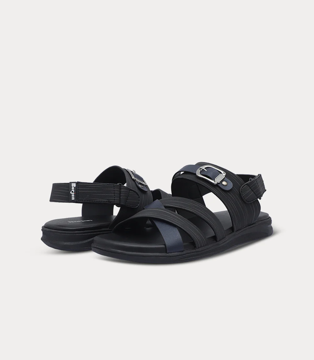 Men Sandal-BLACK - Image 3