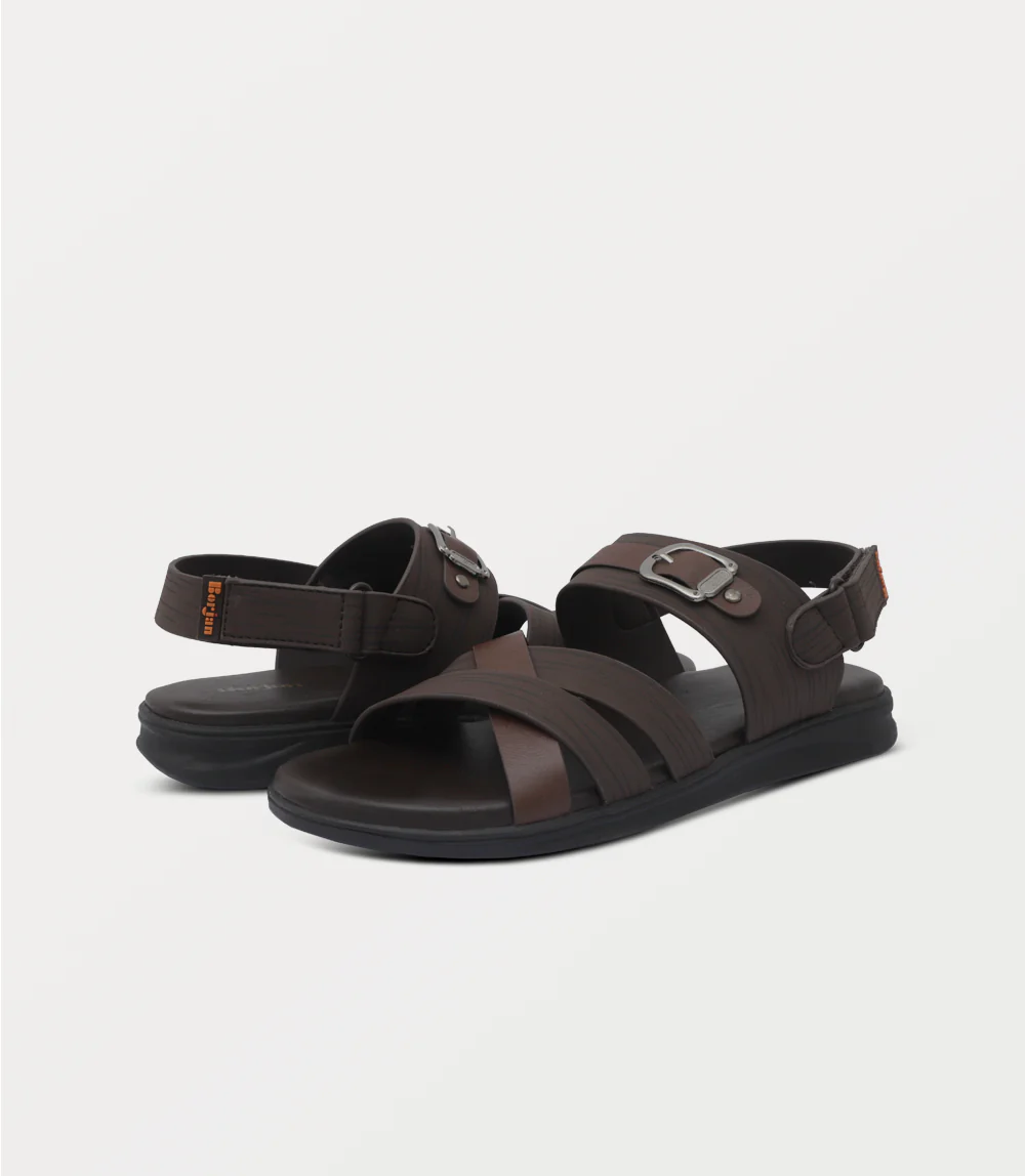 Men Sandal-ESPRESSO - Image 3