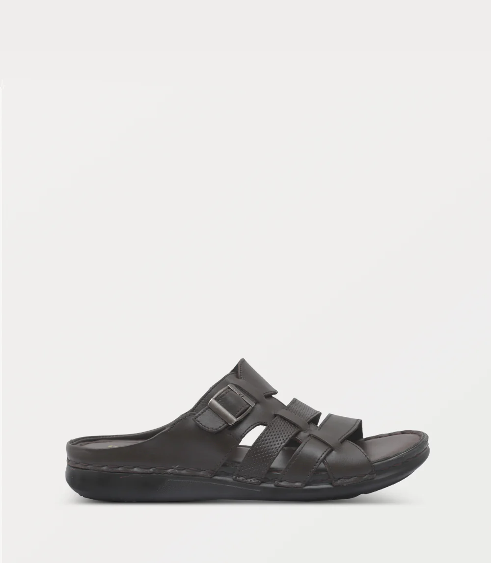 Men Slipper-BROWN