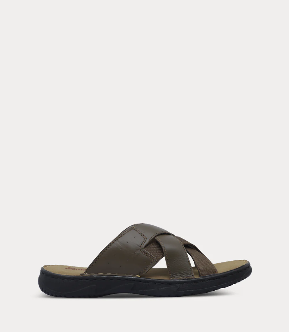 Men Slipper-OLIVE