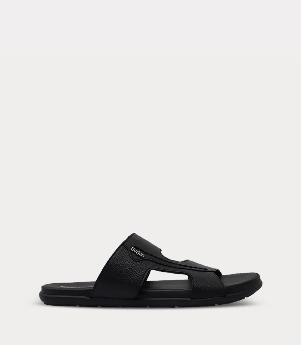 Men Slipper-BLACK