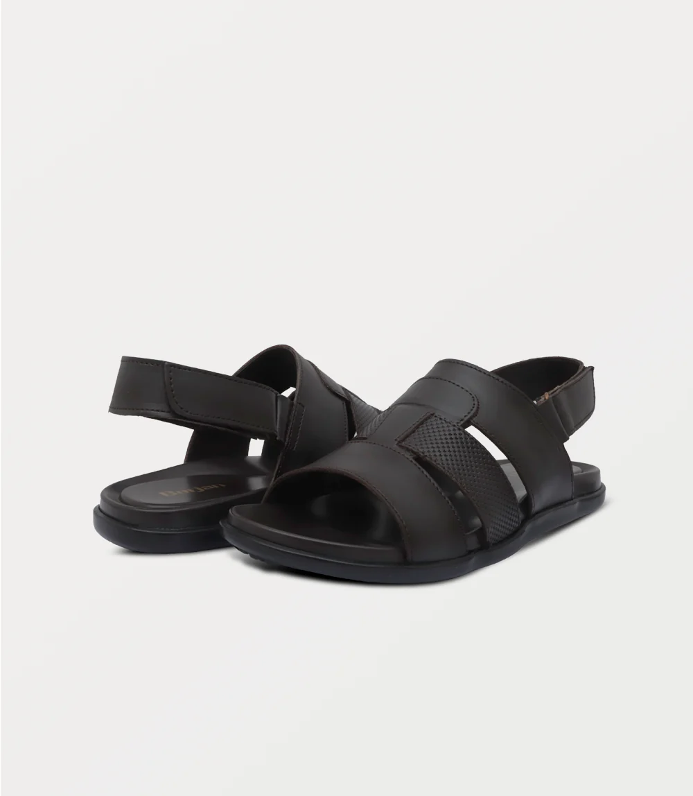 Men Sandal-BROWN - Image 3