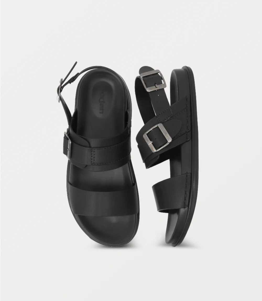 Men Sandal-BLACK - Image 4