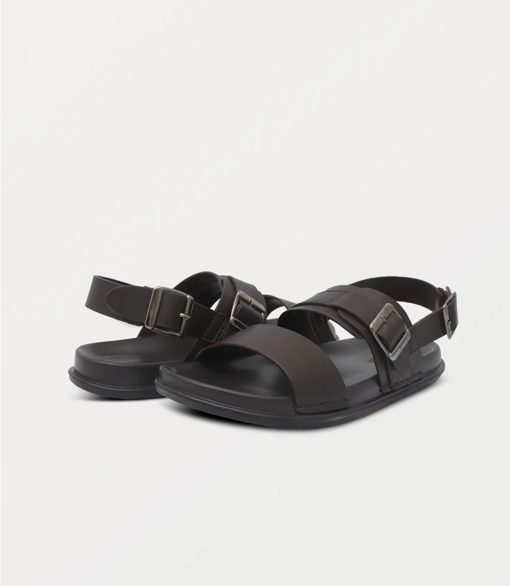 Men Sandal-ESPRESSO - Image 3