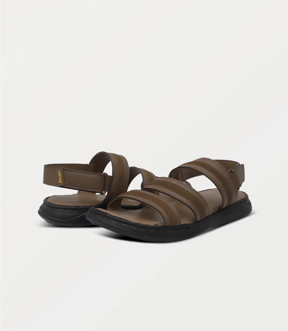 Men Sandal-BROWN - Image 3