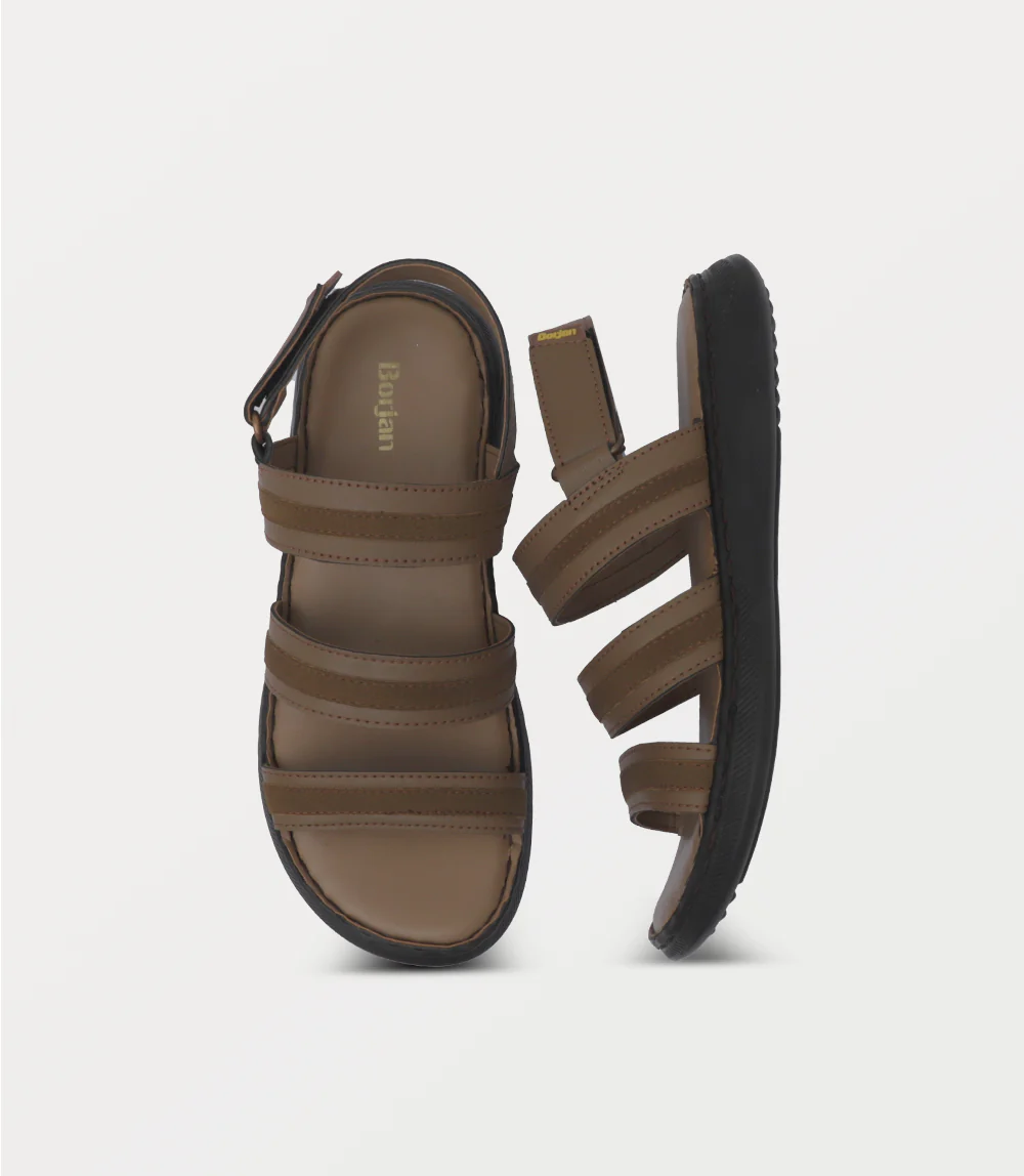 Men Sandal-BROWN - Image 4