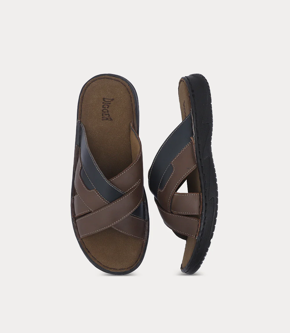 Men Slipper-BROWN - Image 4