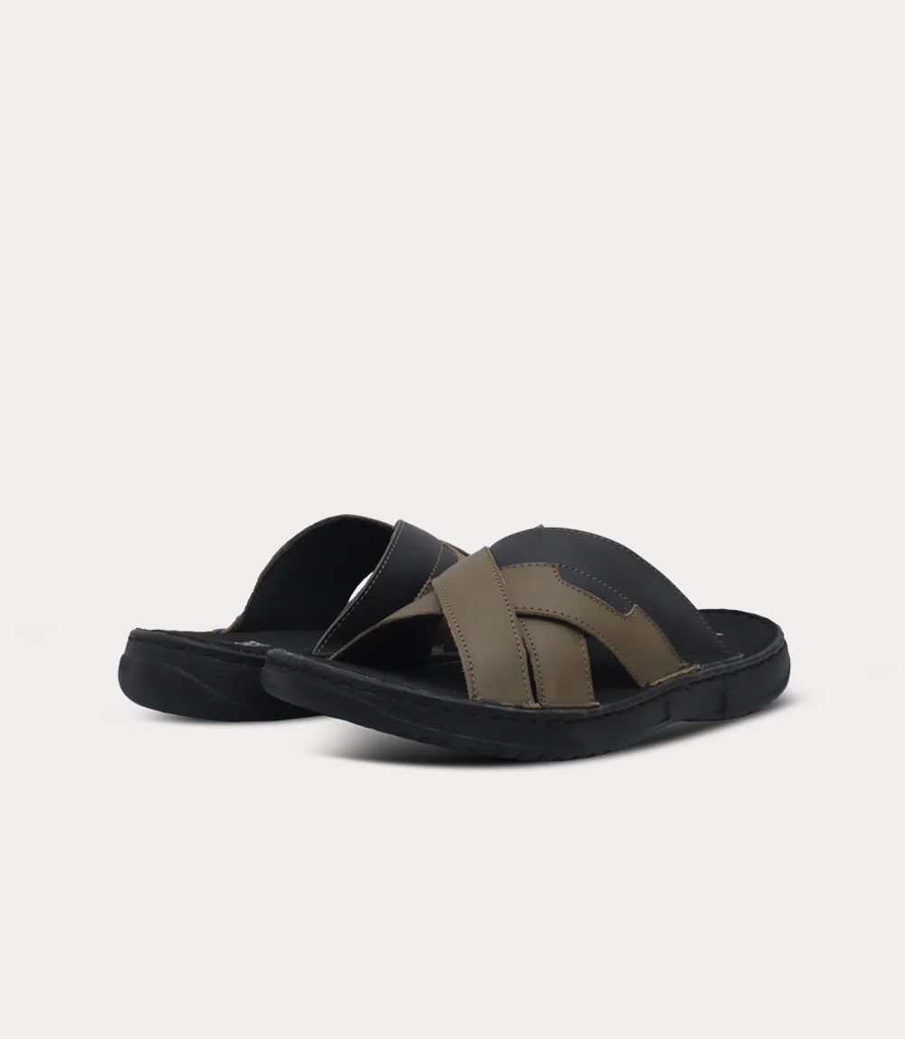 Men Slipper-OLIVE - Image 3