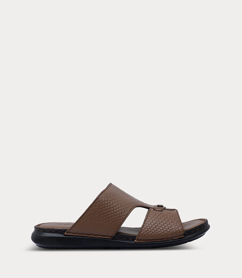 Men Slipper-BROWN