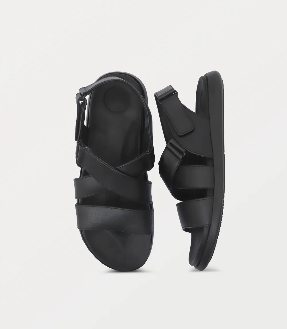 Men Sandal-BLACK - Image 4