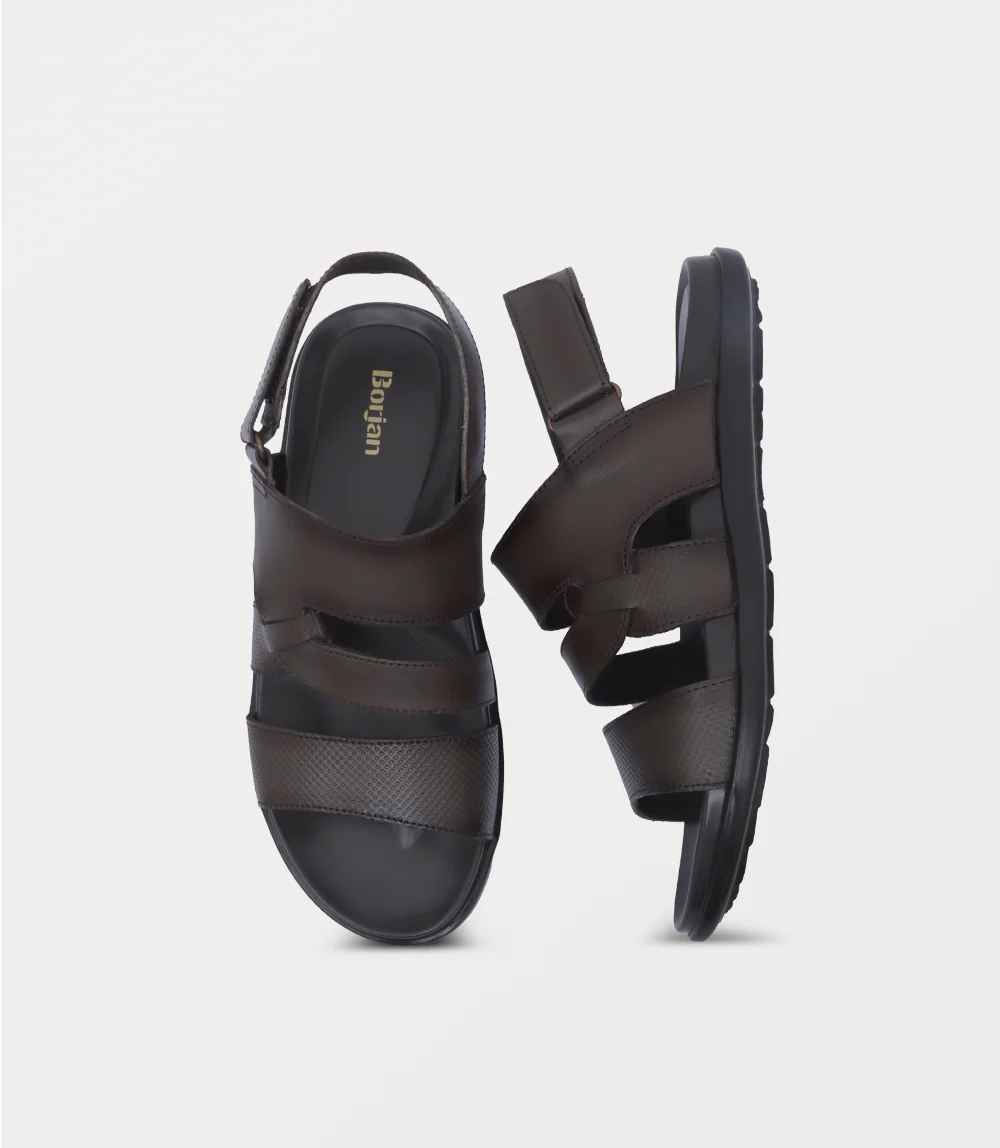 Men Sandal-BROWN - Image 4