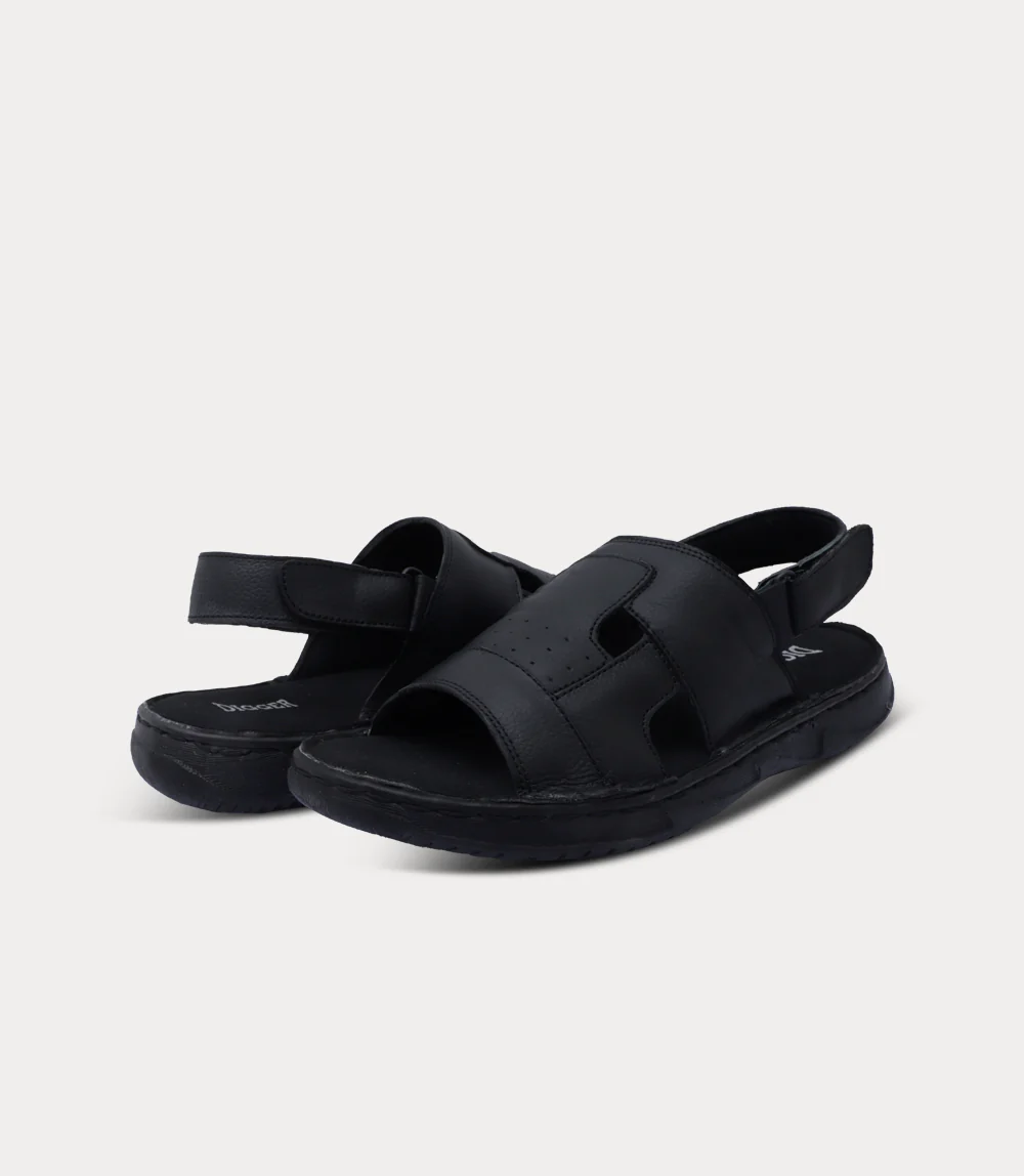 Men Sandal-BLACK - Image 3
