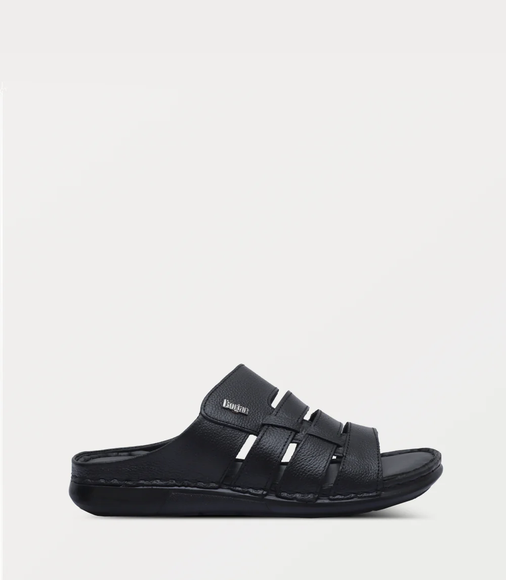Men Slipper-BLACK