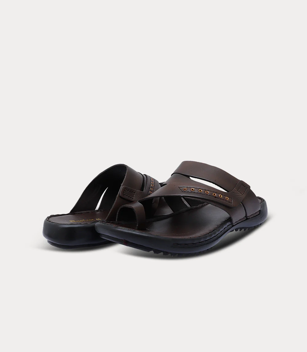 Men Chappal-BROWN - Image 3