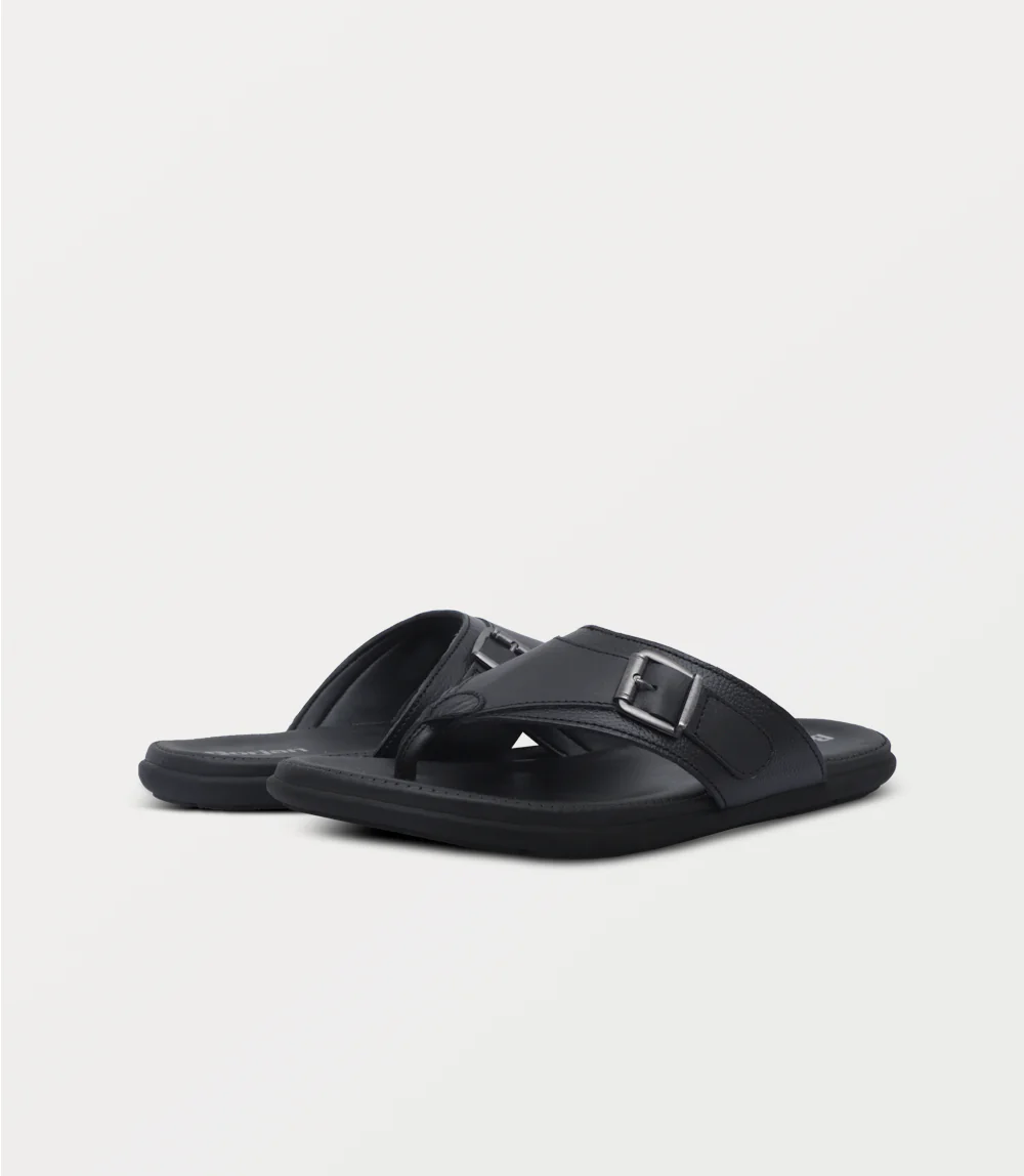 Men Chappal-BLACK - Image 3