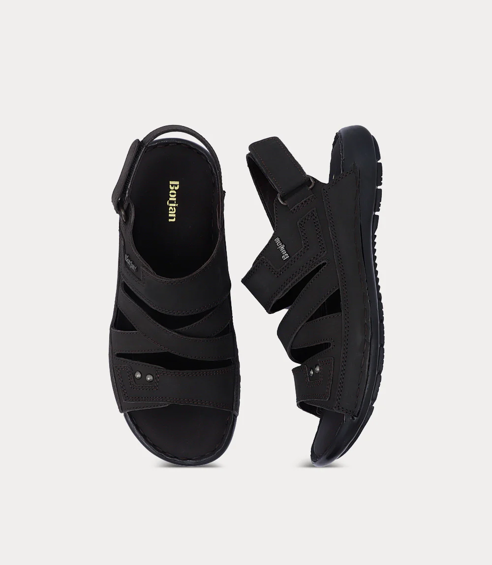 Men Sandal-ESPRESSO - Image 4